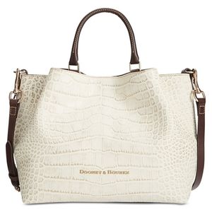 Dooney & Bourke embossed satchel